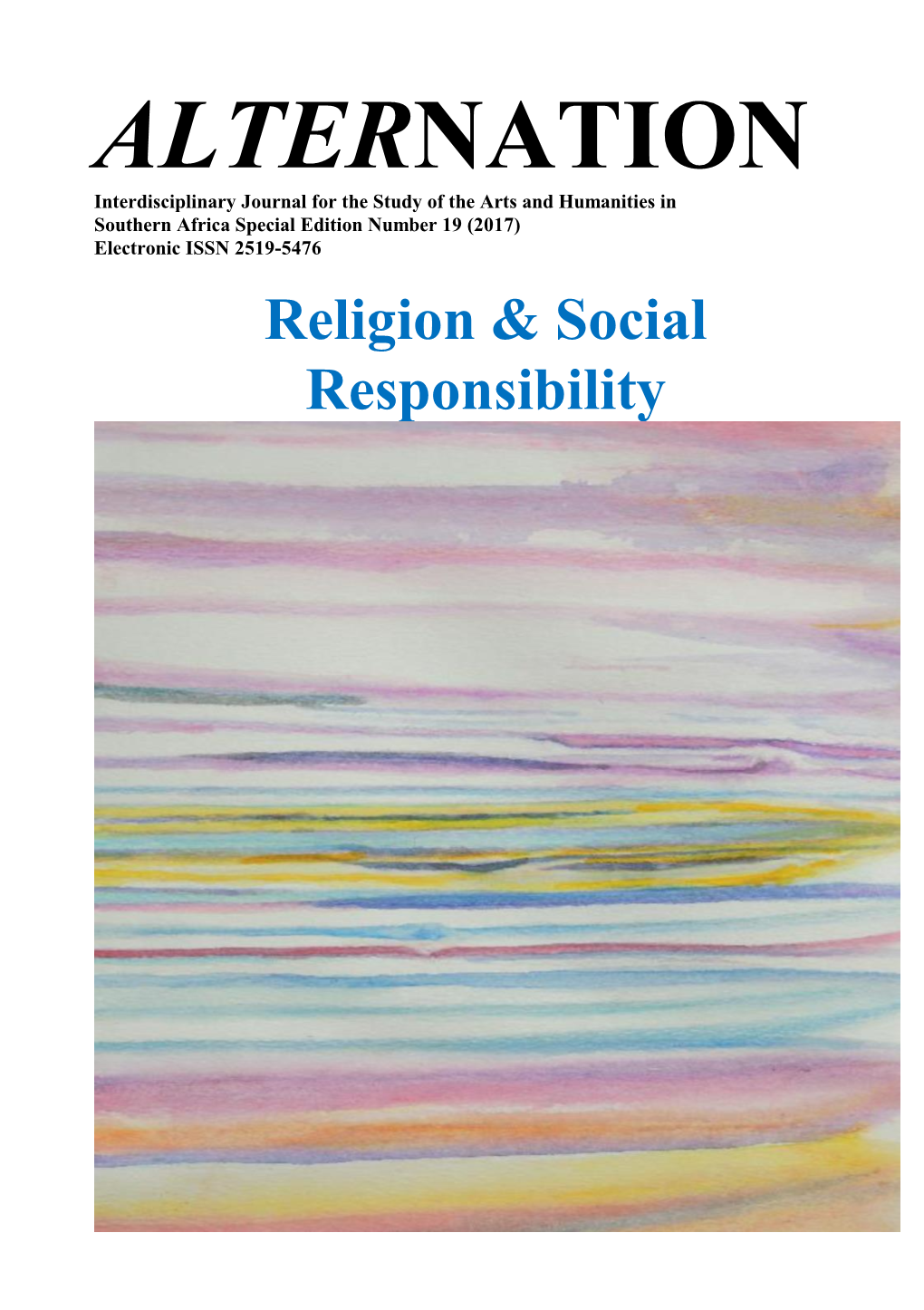 Religion & Social Responsibility