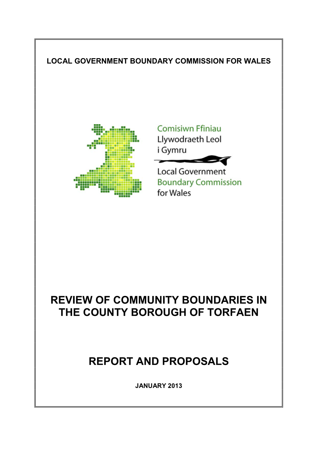 Local Government Boundary Commission for Wales