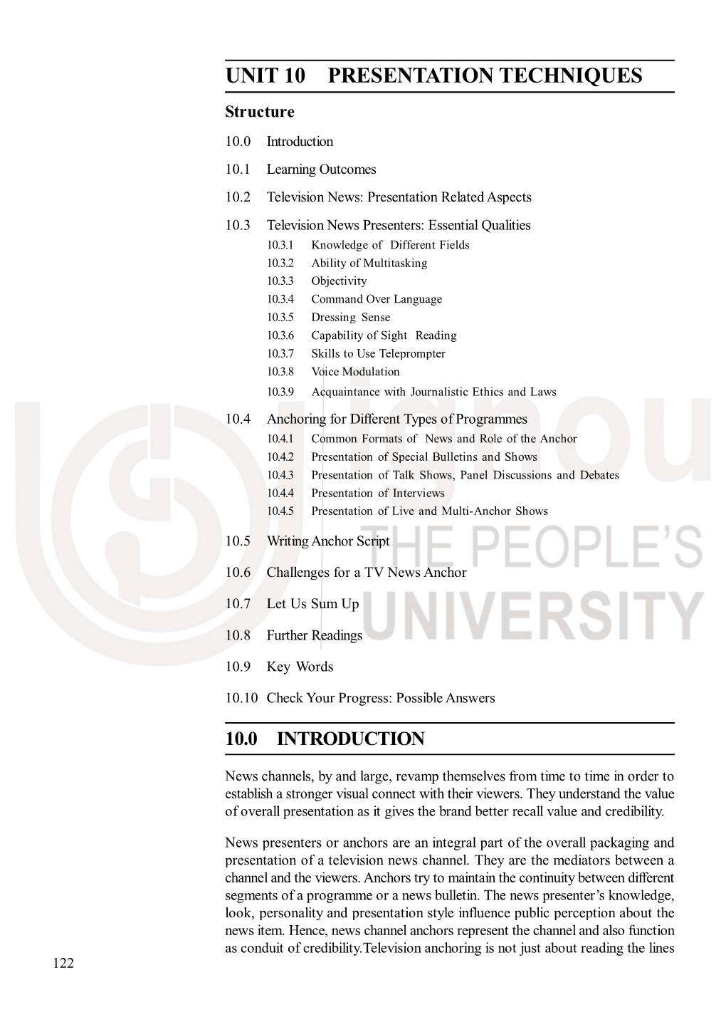 Unit 10 Presentation Techniques