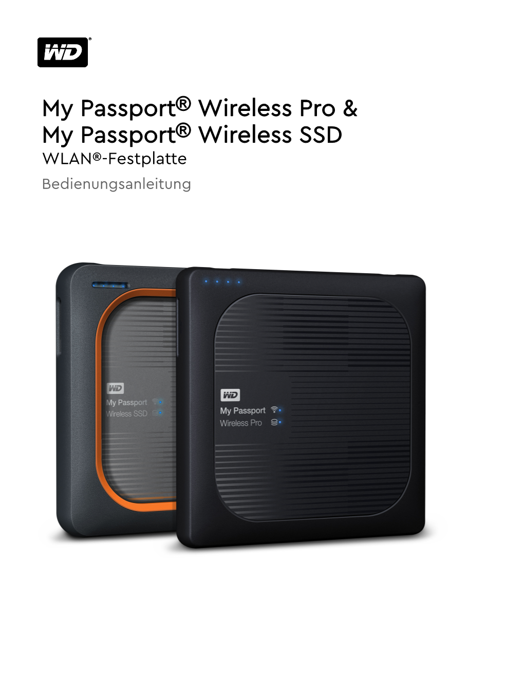 My Passport Wireless Pro/My Passport Wireless SSD (Von Oben)