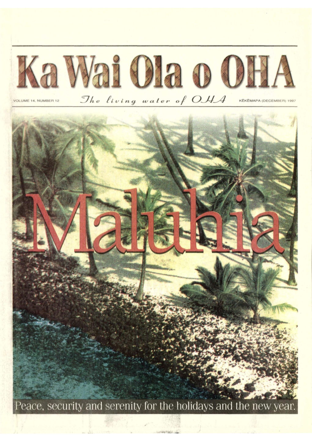 Ka Wai Ola Oioha