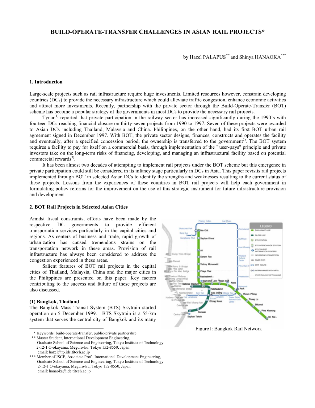 Insturction to Submit a Paper to an Annual Conference