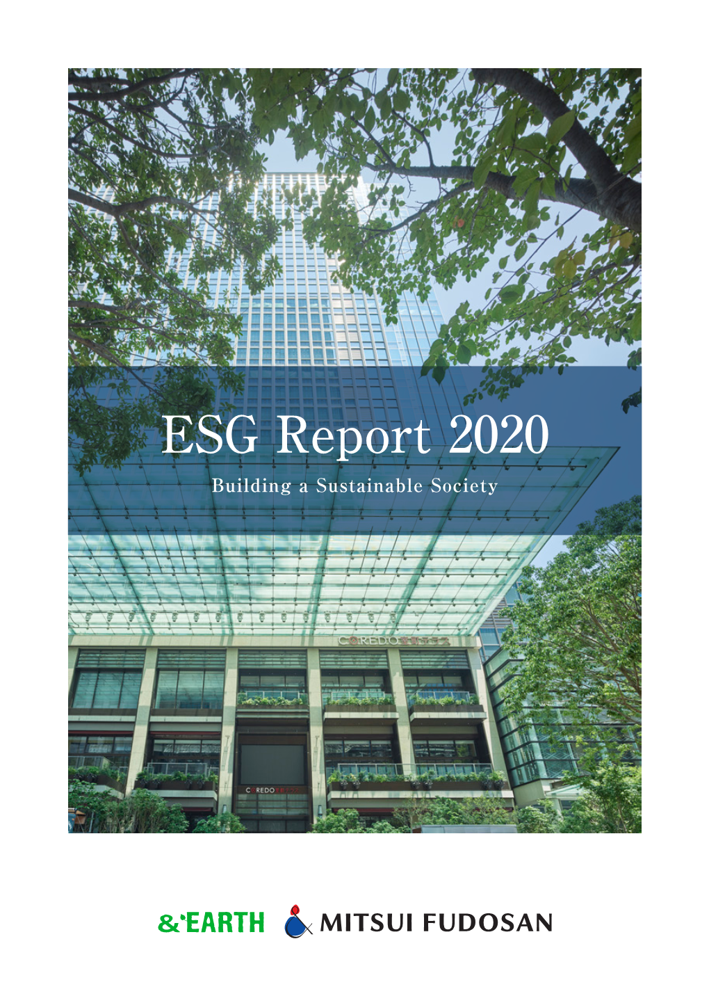 ESG Report 2020 Building a Sustainable Society Managementʼs Commitment