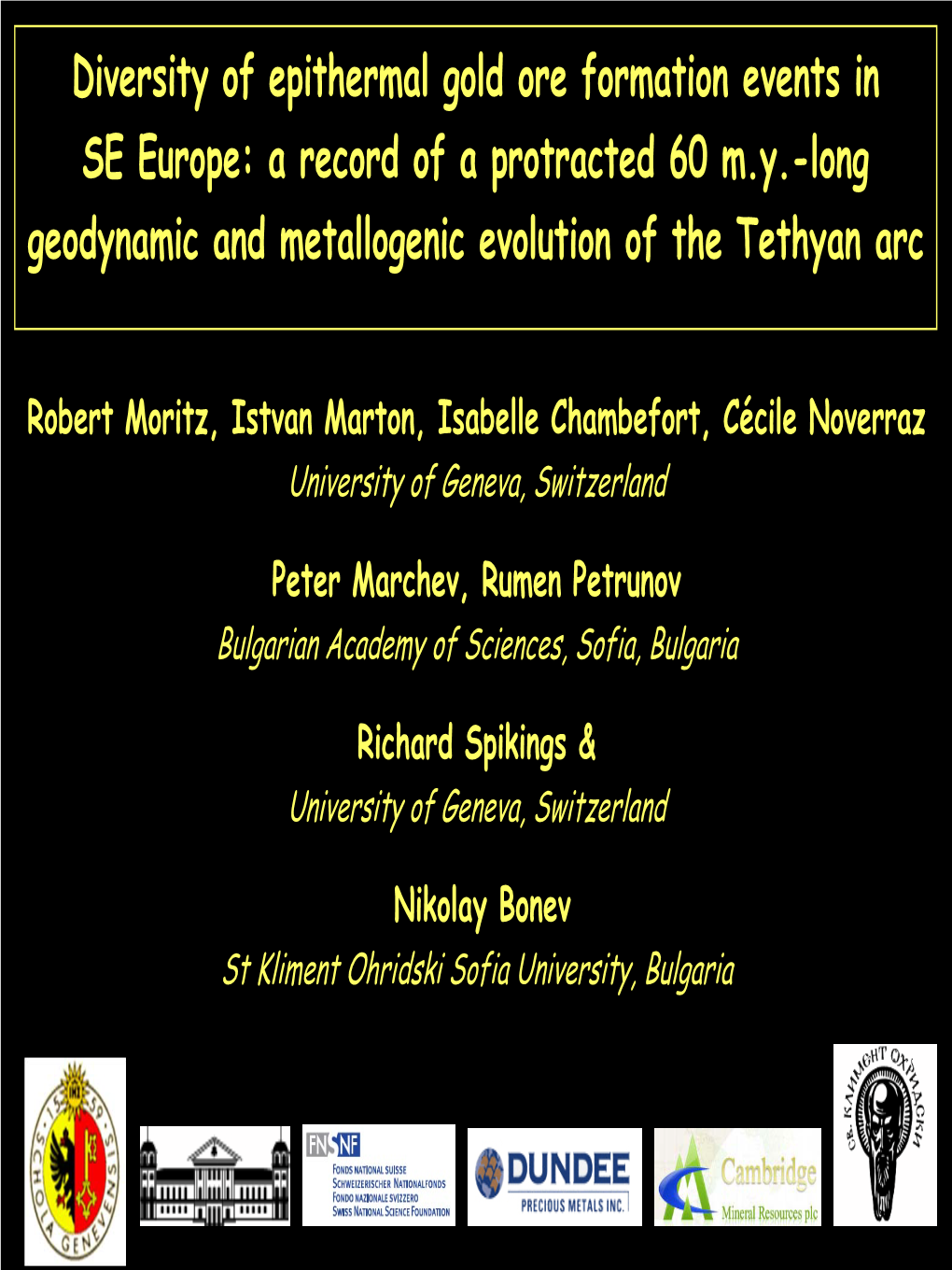 Diversity of Epithermal Gold Ore Formation Events in SE Europe: a Record of a Protracted 60 M.Y.-Long Geodynamic and Metallogenic Evolution of the Tethyan Arc