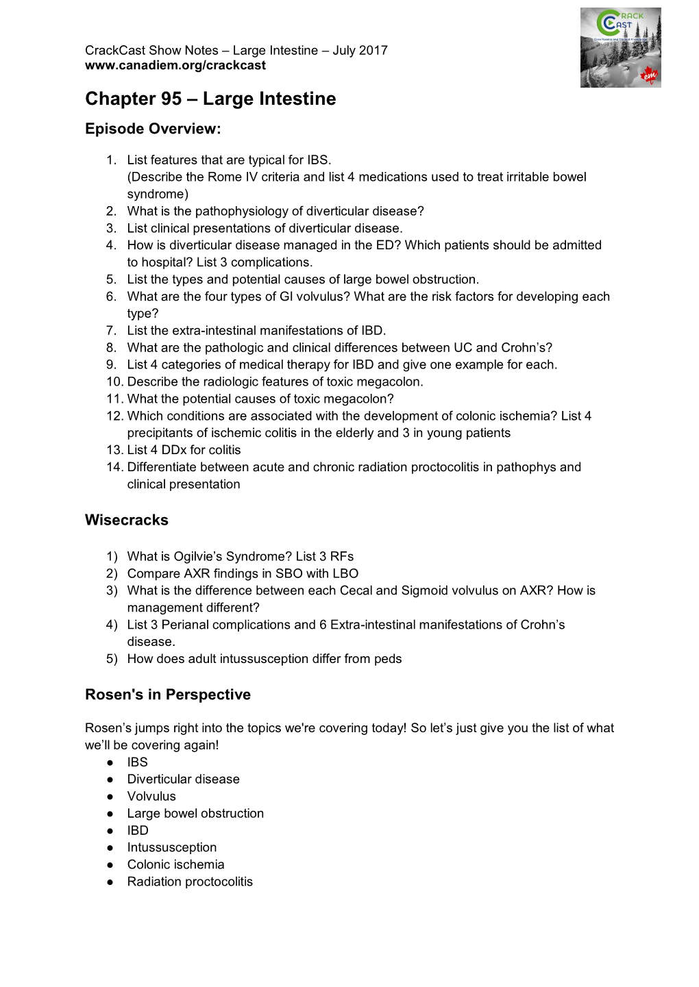 Chapter 95 – Large Intestine