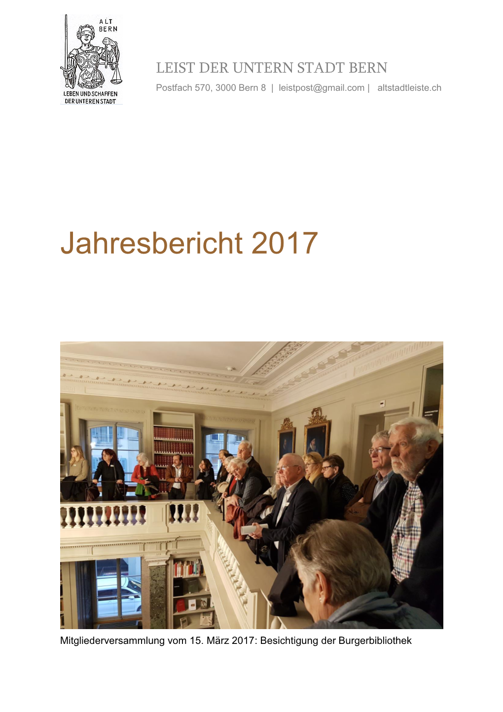 Jahresbericht 2017