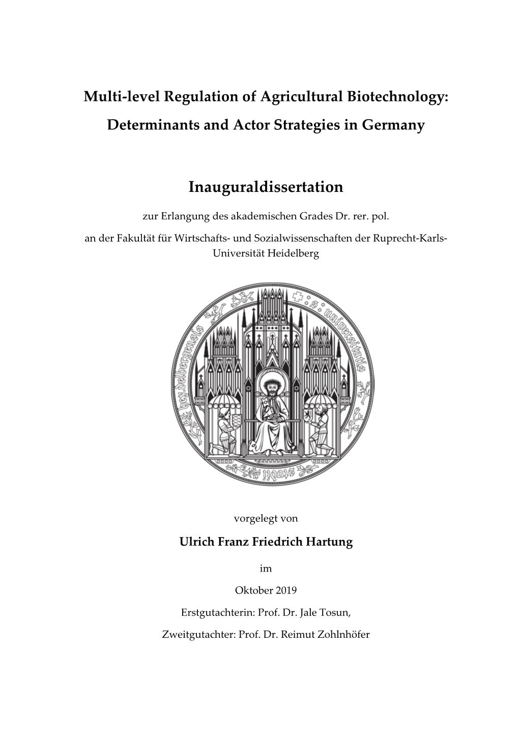 Inauguraldissertation