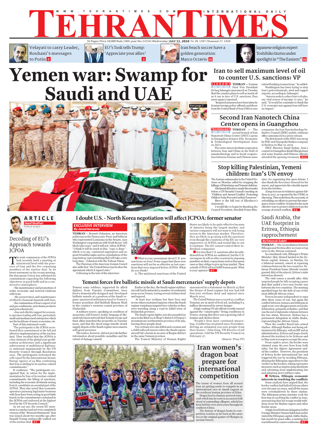 Yemen War: Swamp for Saudi And