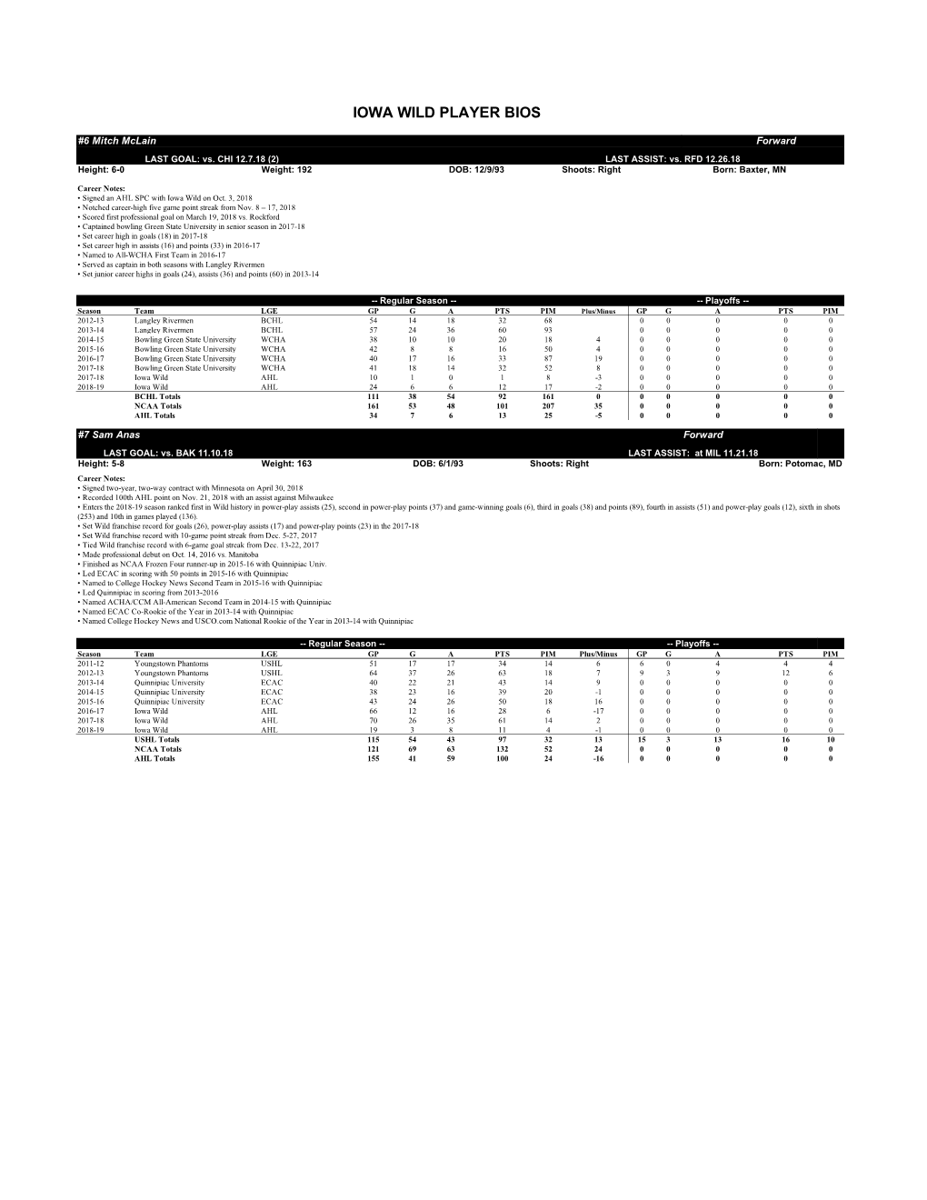 IA Bios 18.19