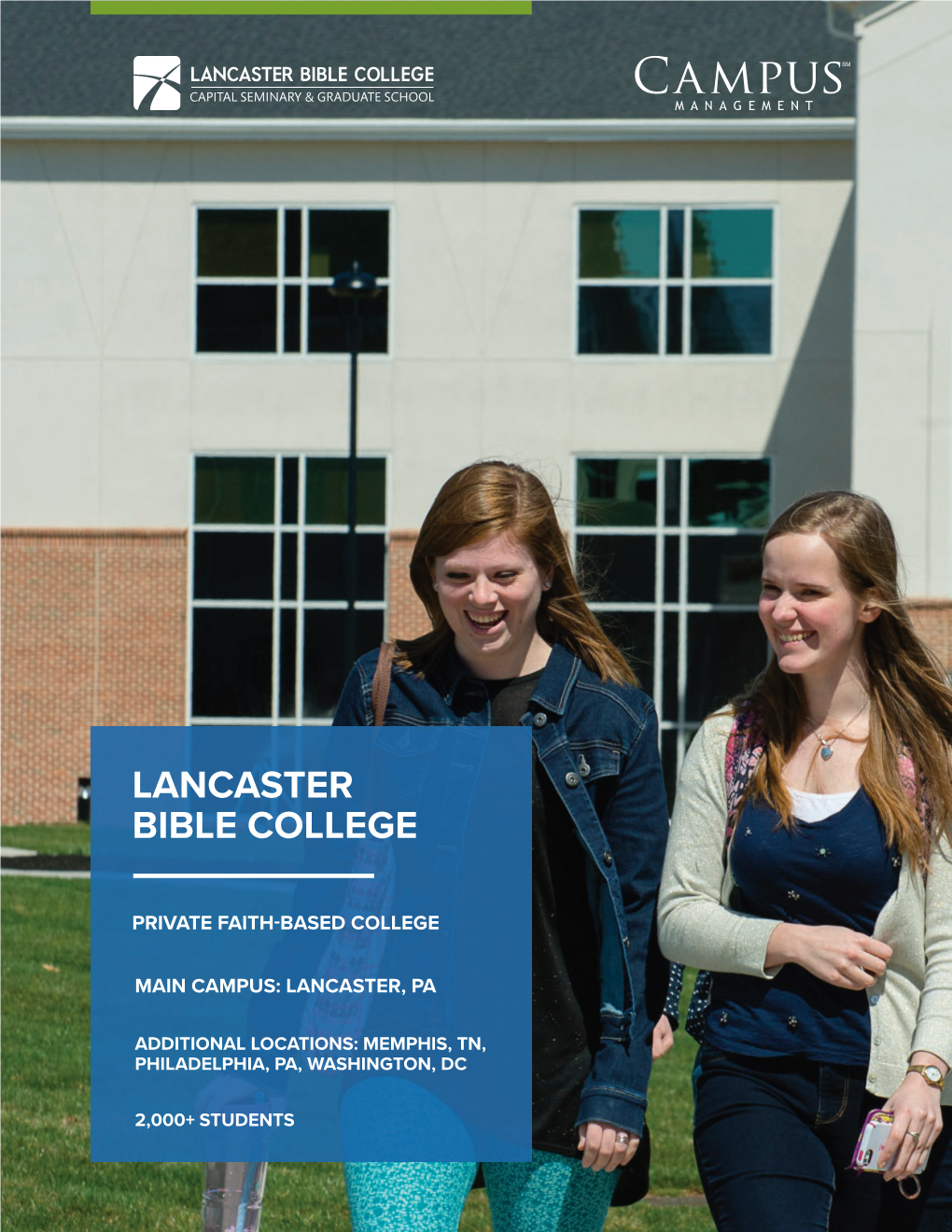 Lancaster Bible College Case-Study.Indd