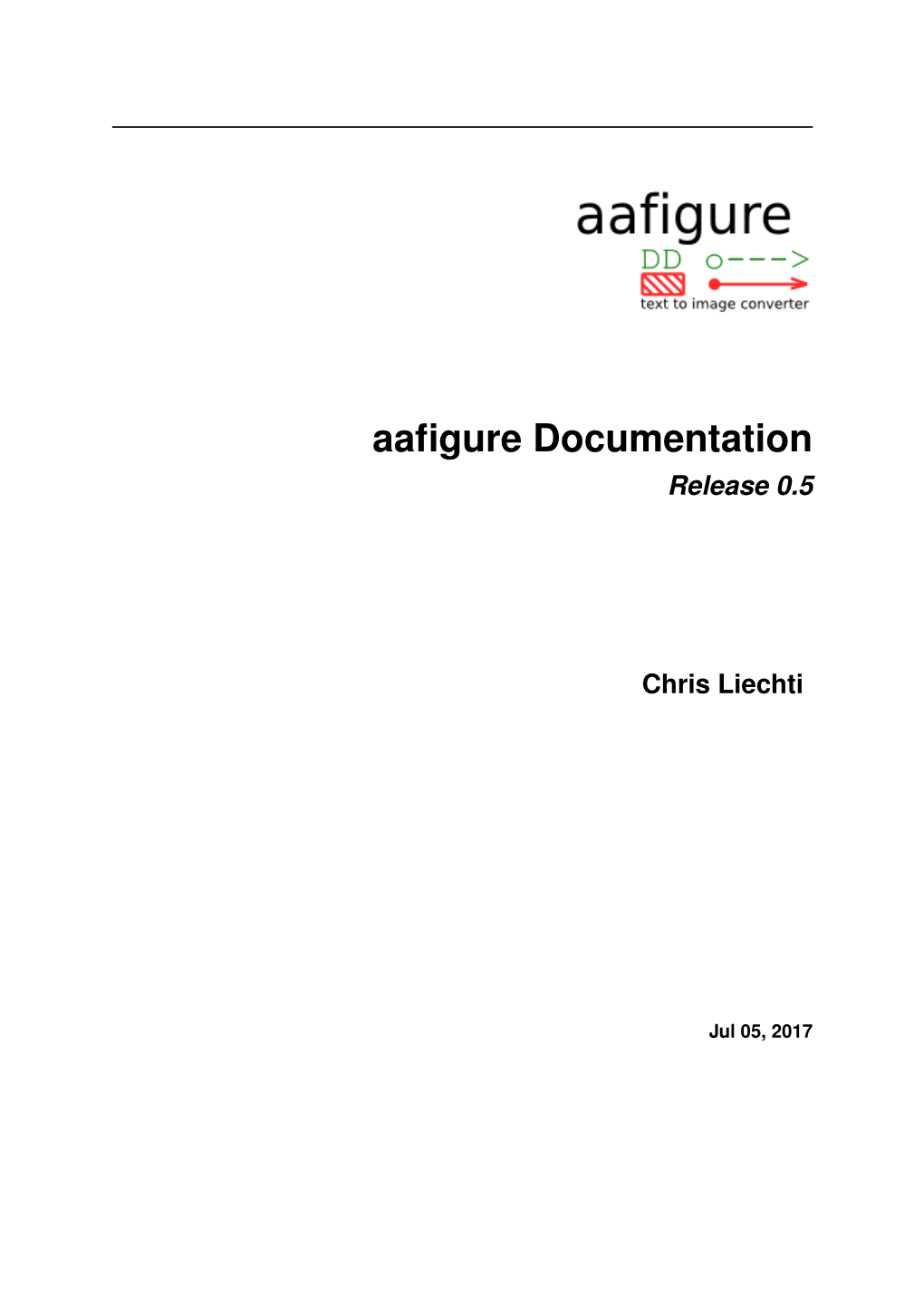 Aafigure Documentation