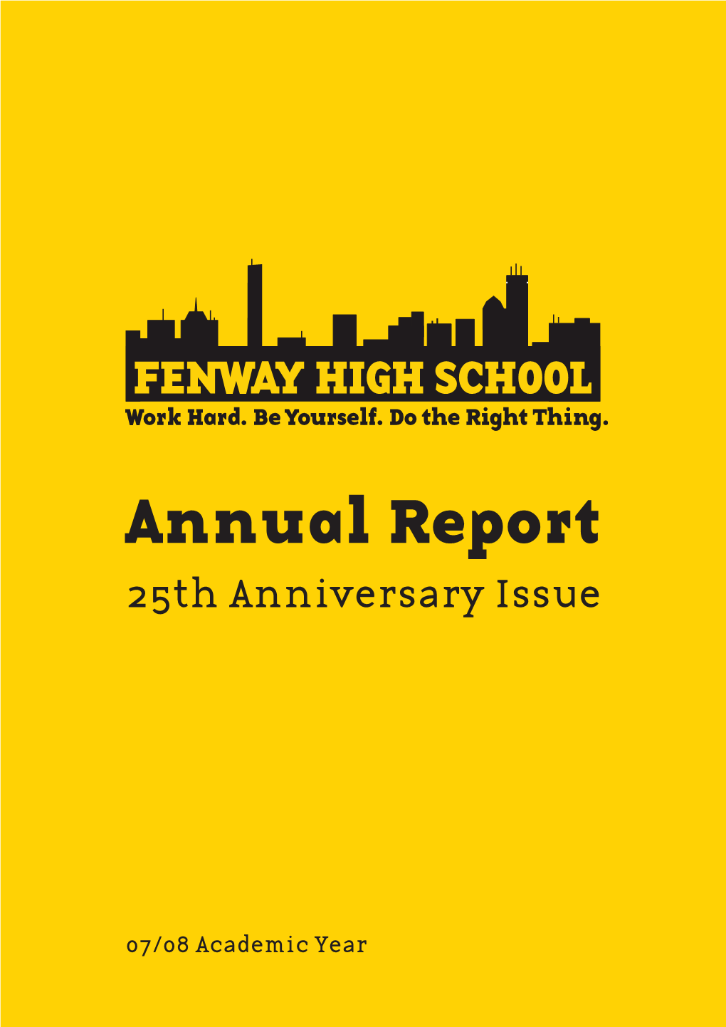 Annual Report 25Th Anniversary Issue