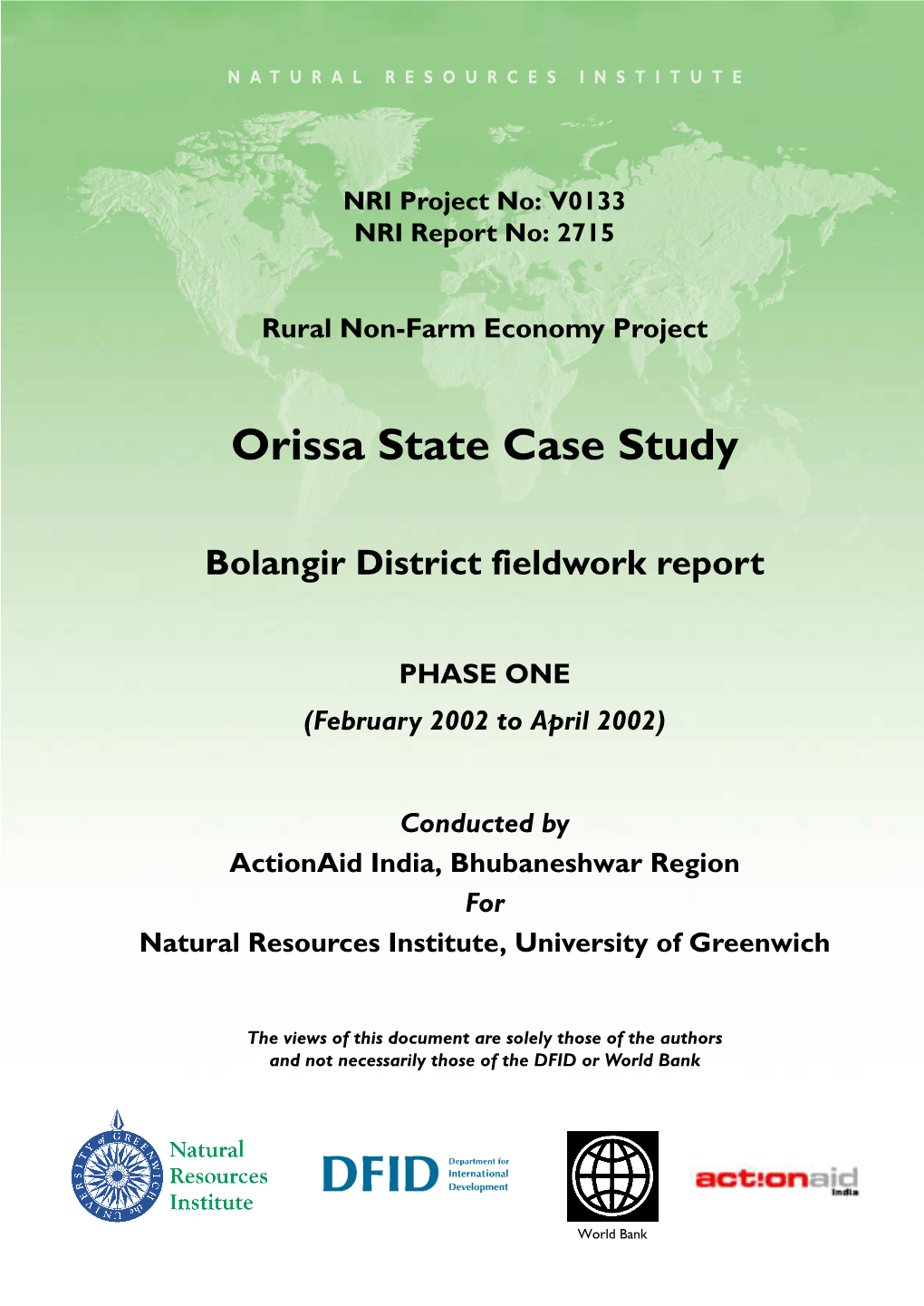Bolangir Final Report 2715