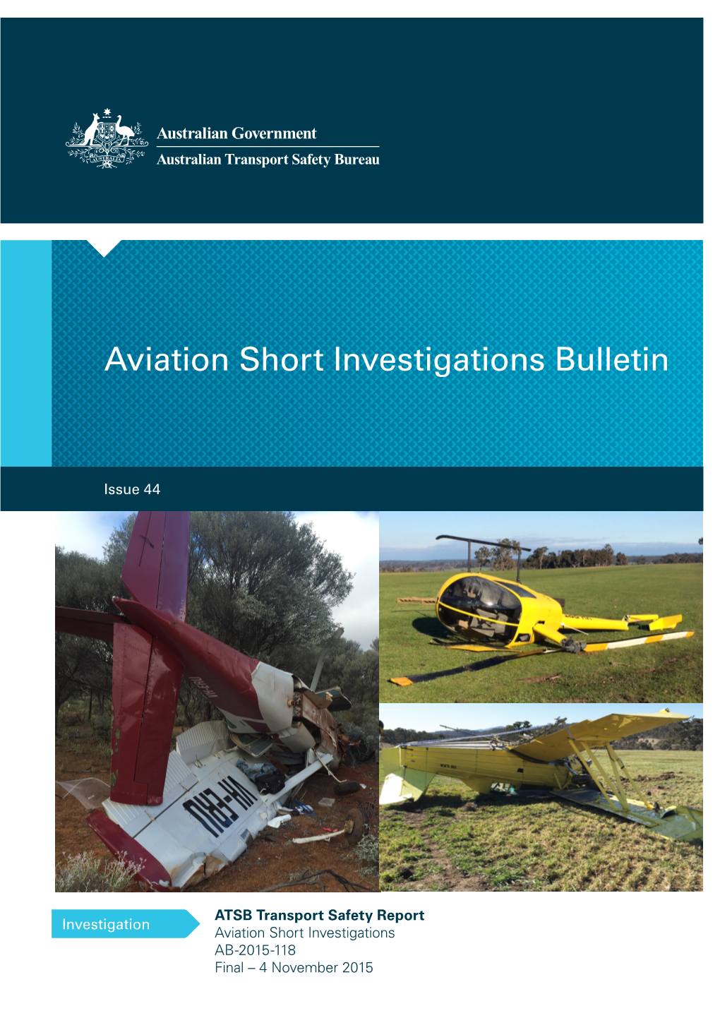 Aviation Short Investigations Bulletin Issue 44
