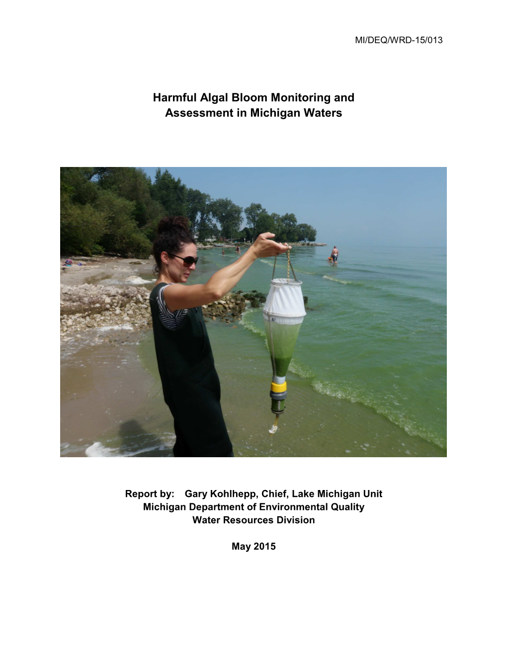 Harmful Algal Bloom Monitoring and Assessment in Michigan Waters
