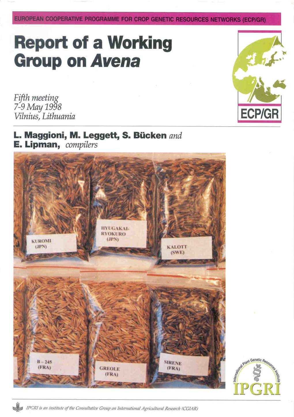 Report of a Working Group on Avena (Third Meeting)