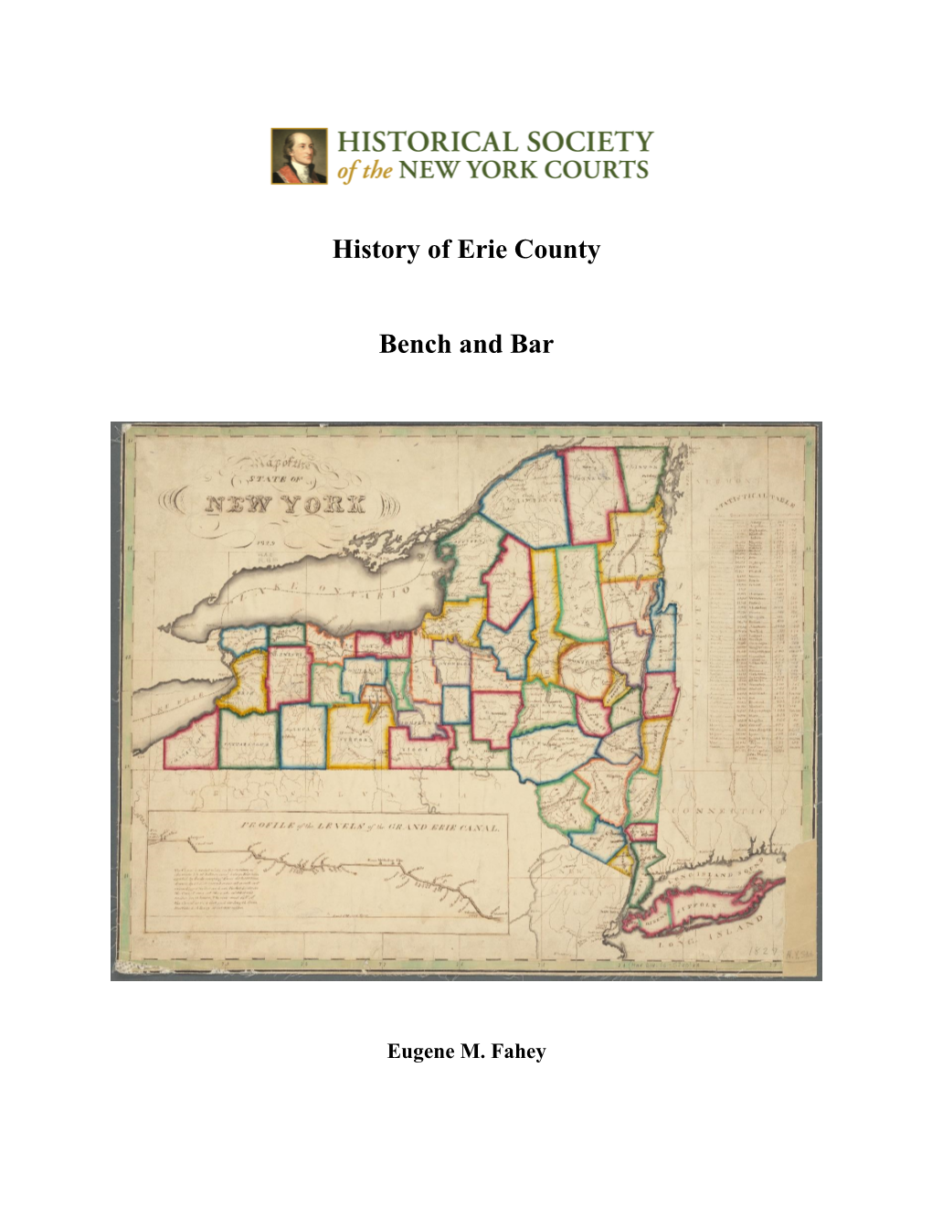 History of Erie County Bench And