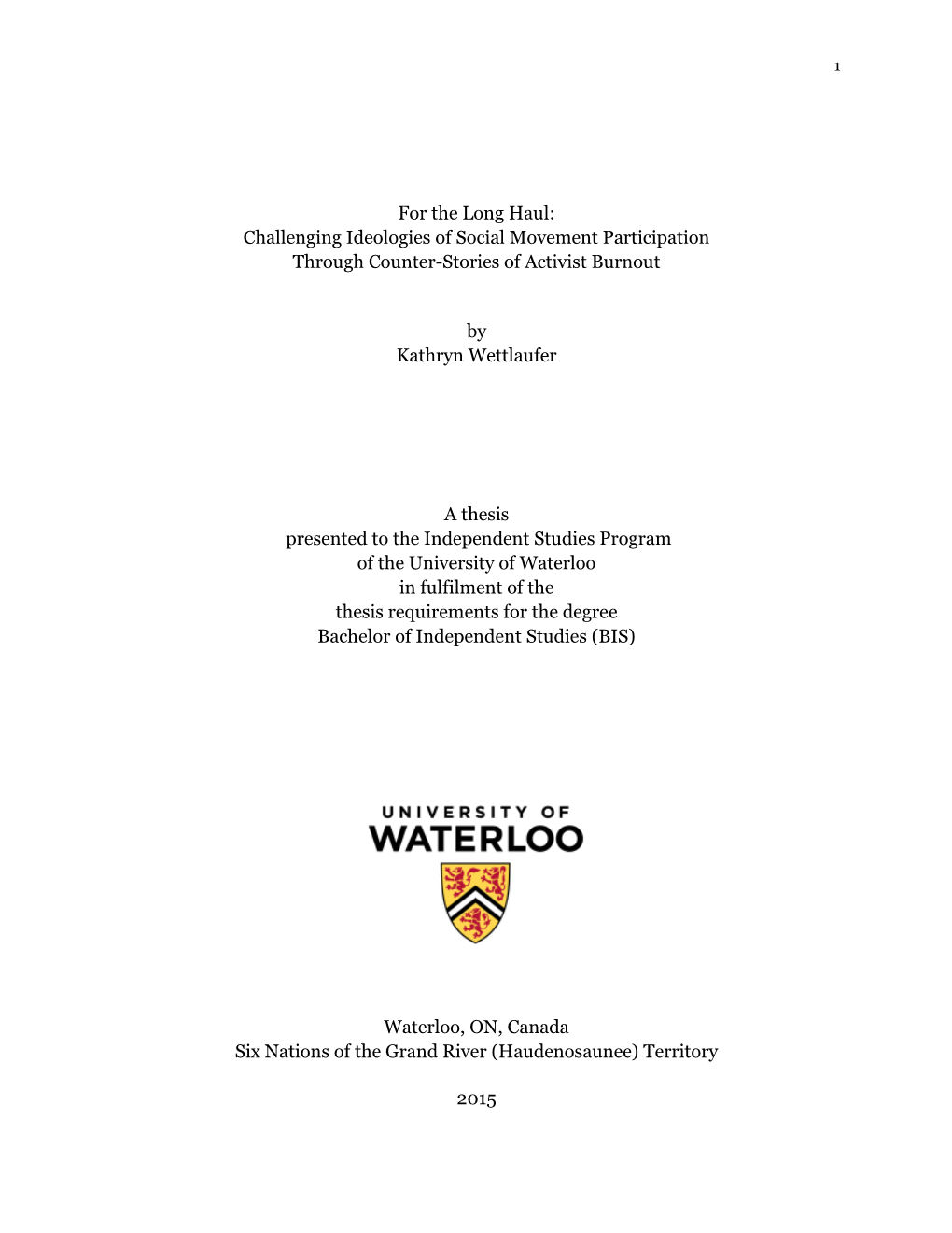 For the Long Haul: Challenging Ideologies of Social Movement Participation Through Counter-Stories of Activist Burnout