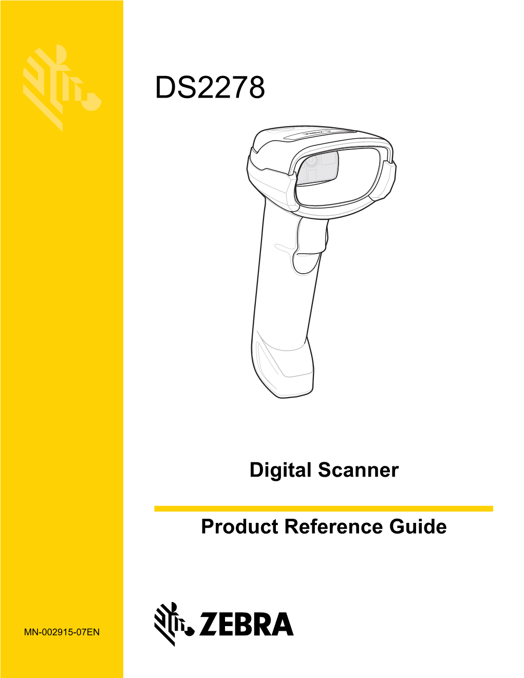 DS2278 Digital Scanner Product Reference Guide (En)