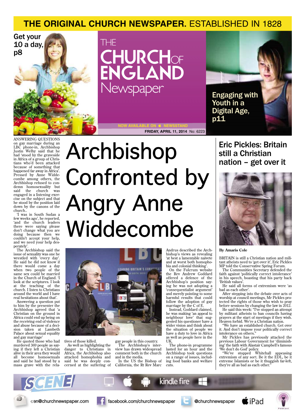 Archbishop Confronted by Angry Anne Widdecombe