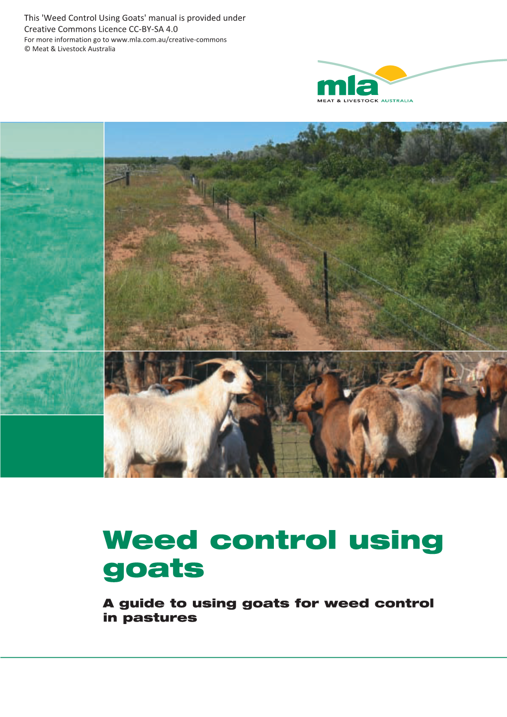 Weed Control Using Goats