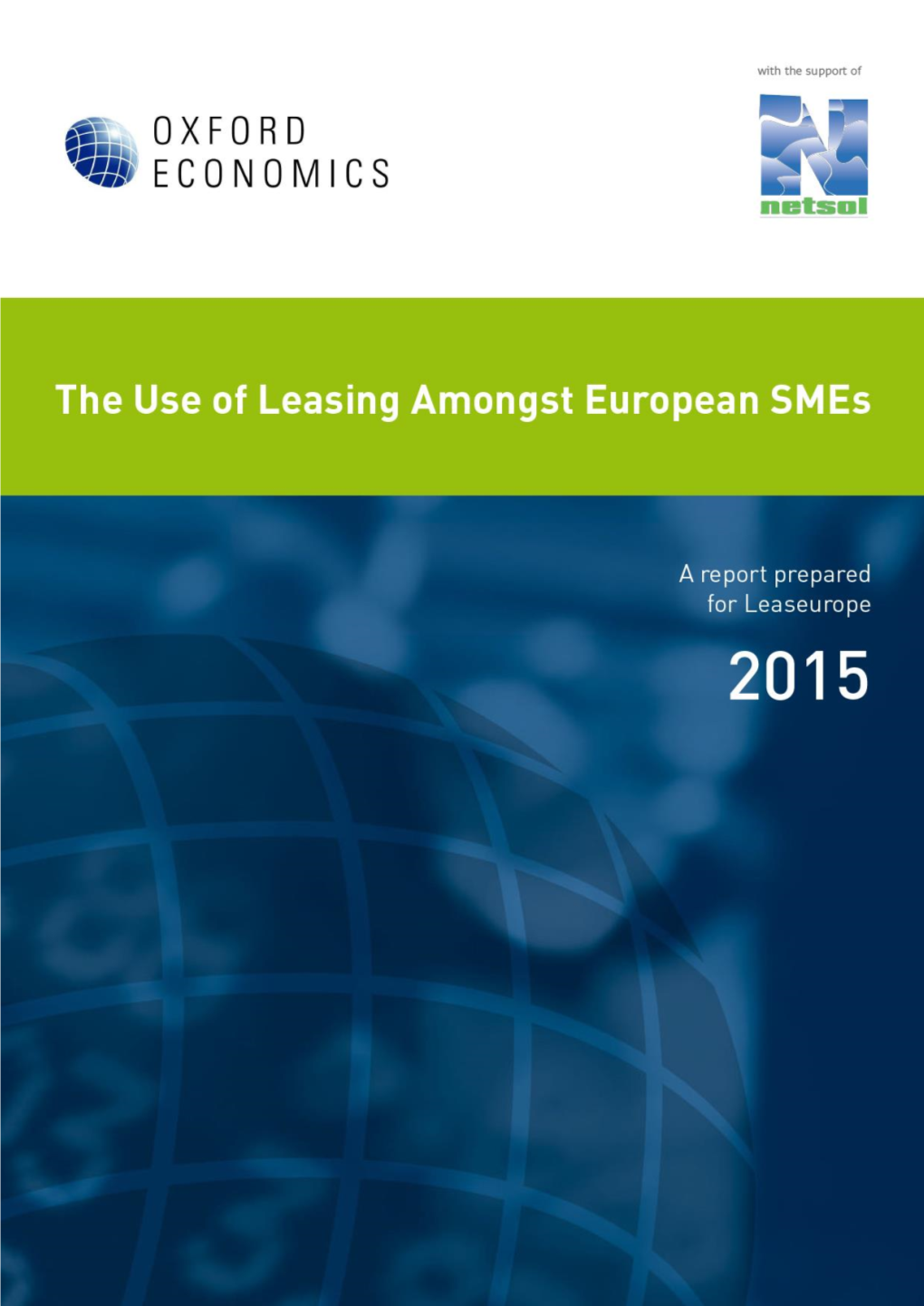 Oxford Economics for Leaseurope AISBL, the European Federation of Leasing Company Associations