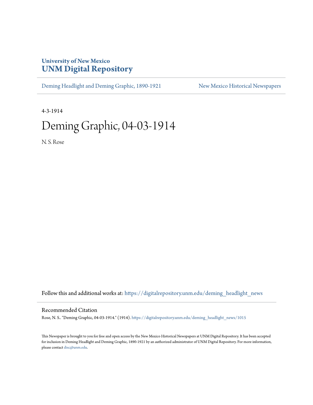 Deming Graphic, 04-03-1914 N