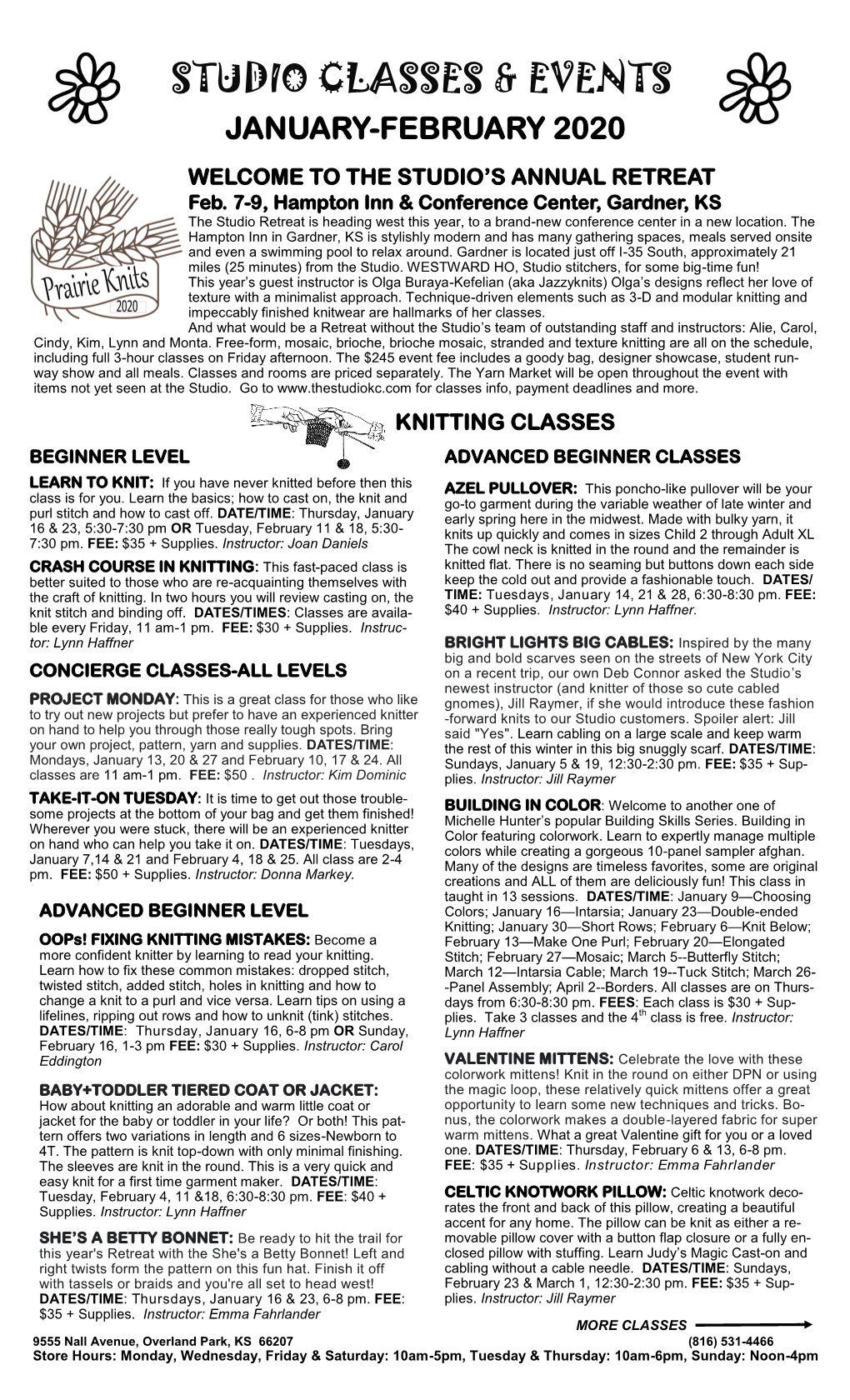 Knitting Classes Beginner Level Advanced Beginner Classes