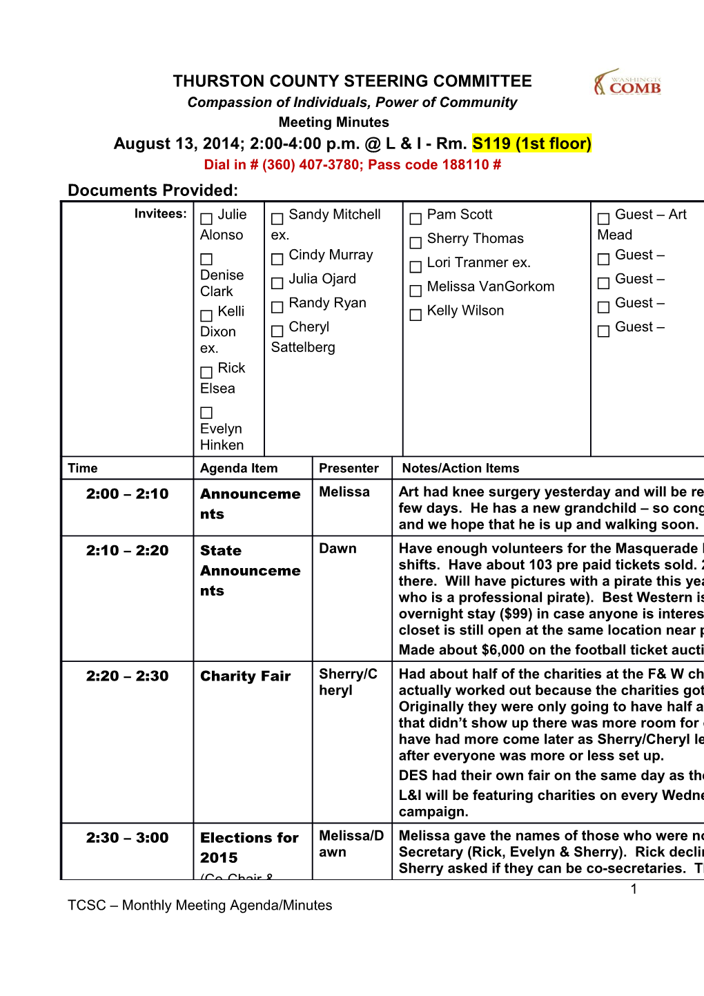 Project Meeting Minutes Template s2