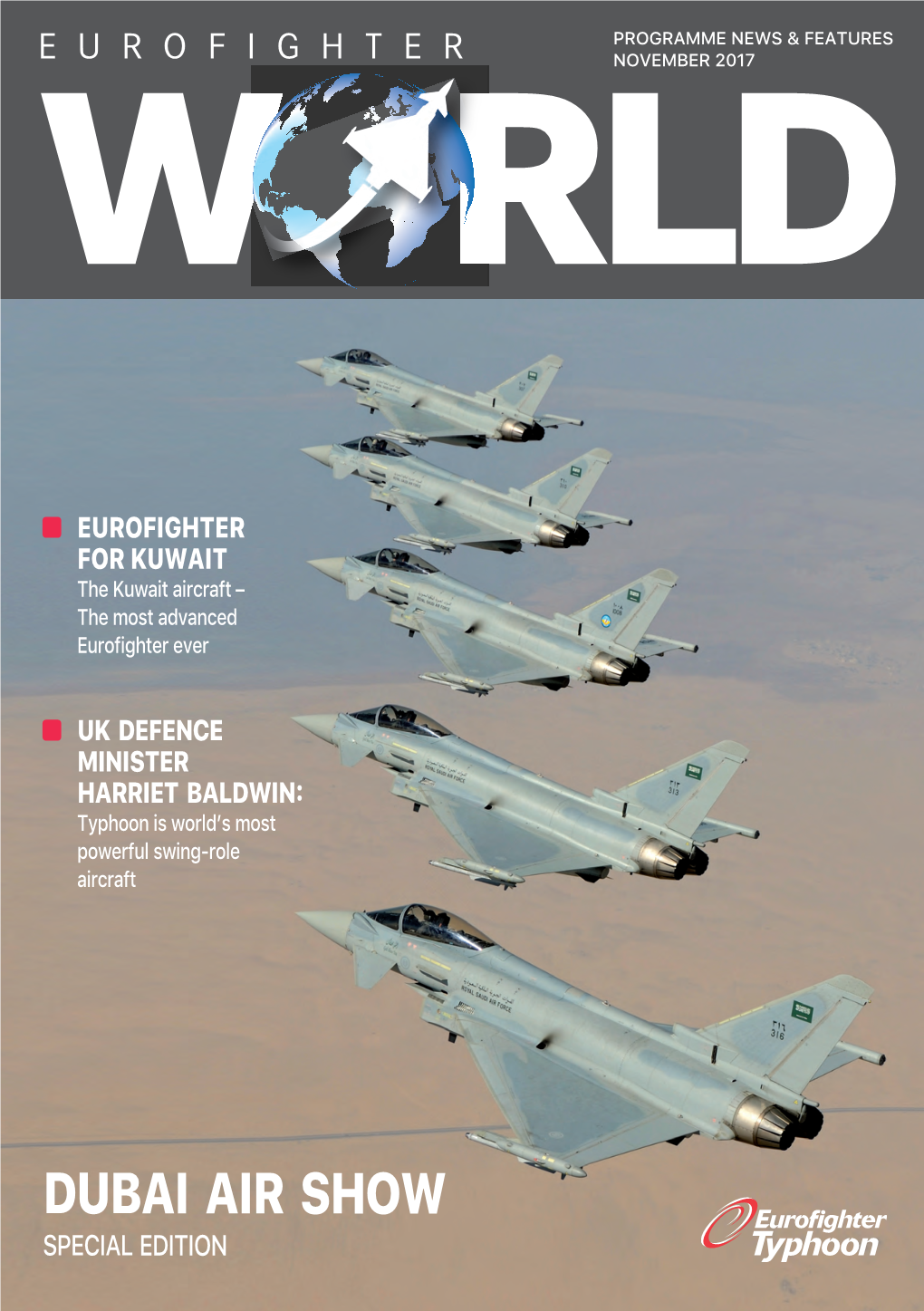 EUROFIGHTER World EDITORIAL 2017 • EUROFIGHTER World 3