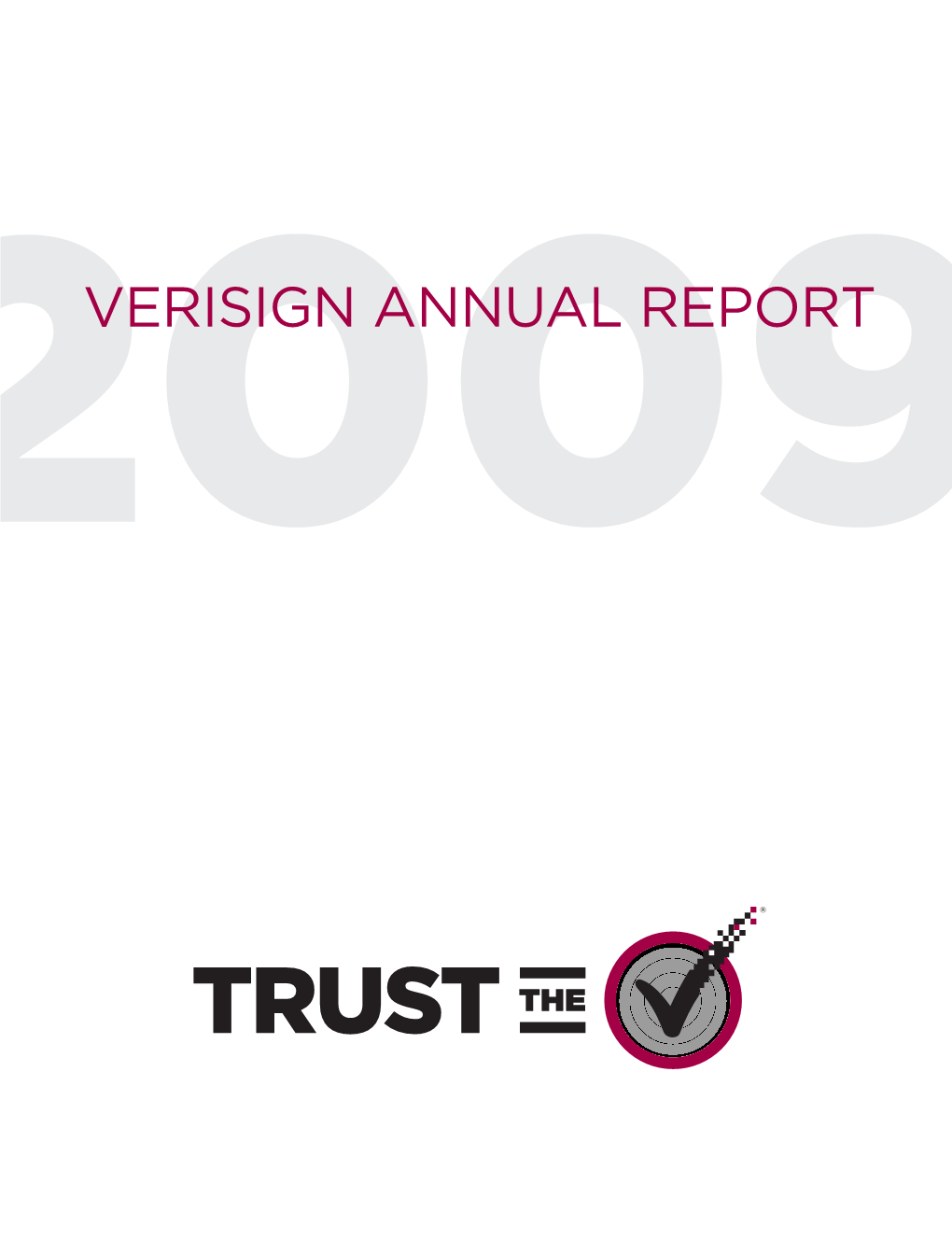 Verisign Annual Report