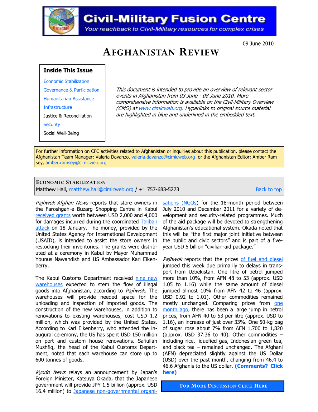 Afghanistan Review