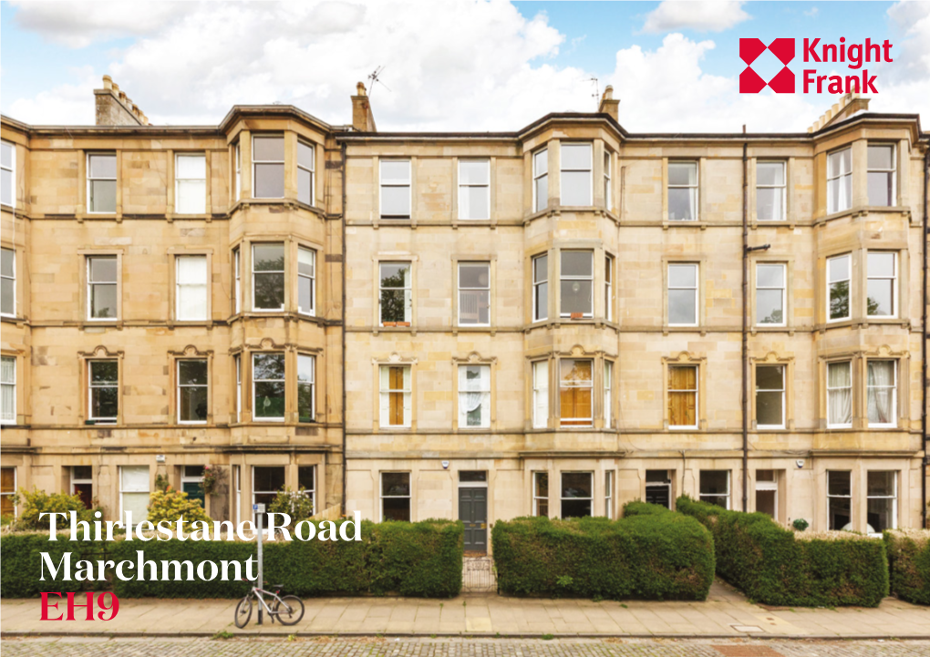 Thirlestane Road Marchmont EH9 an Interior Designed Main Door Flat with Private South Facing Front Garden and Direct Access to Shared Rear Garden