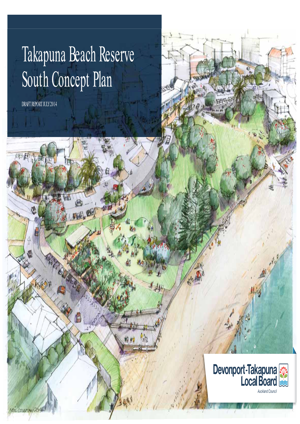 Takapuna Beach Reserve South Concept Plan