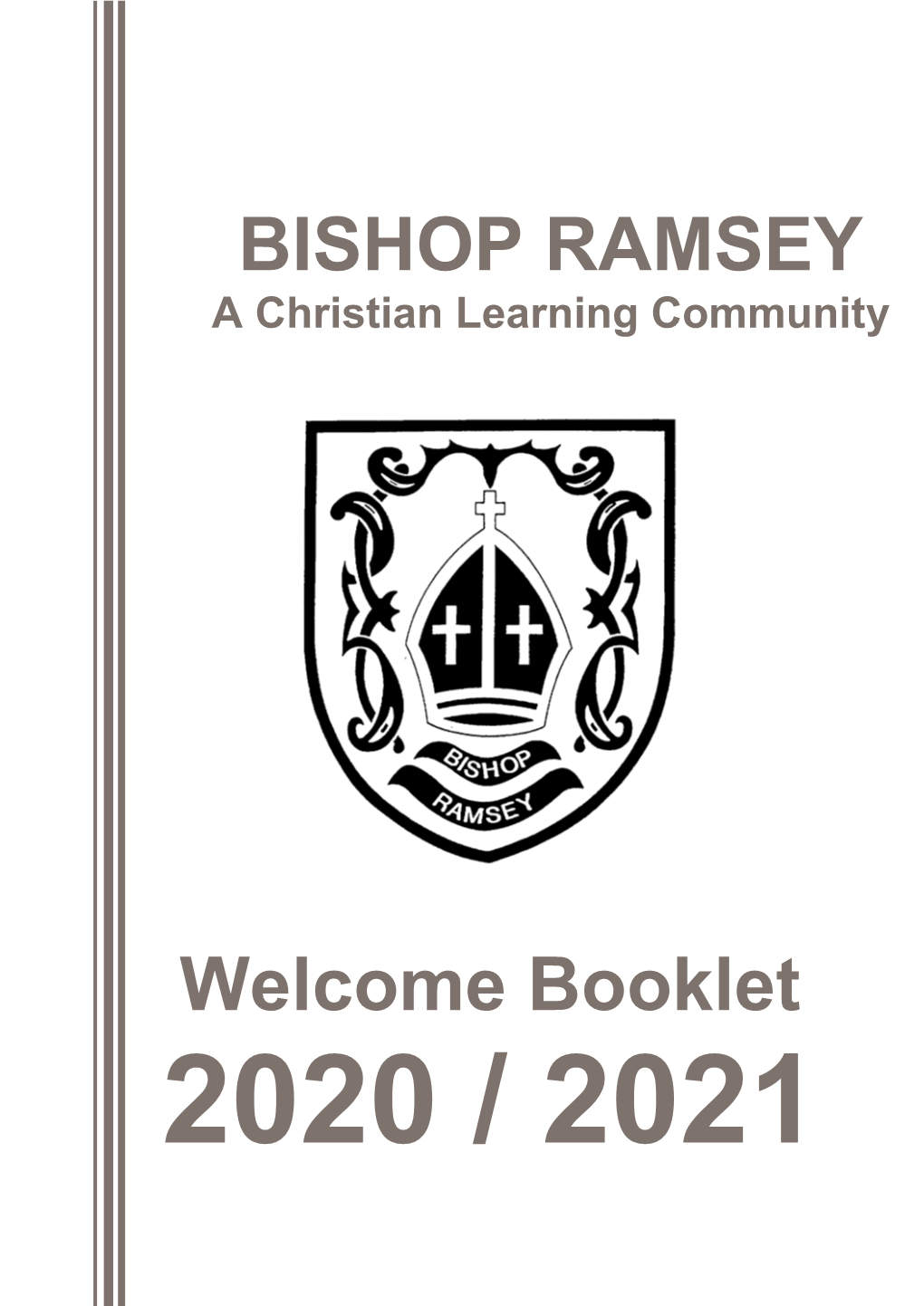 BISHOP RAMSEY Welcome Booklet
