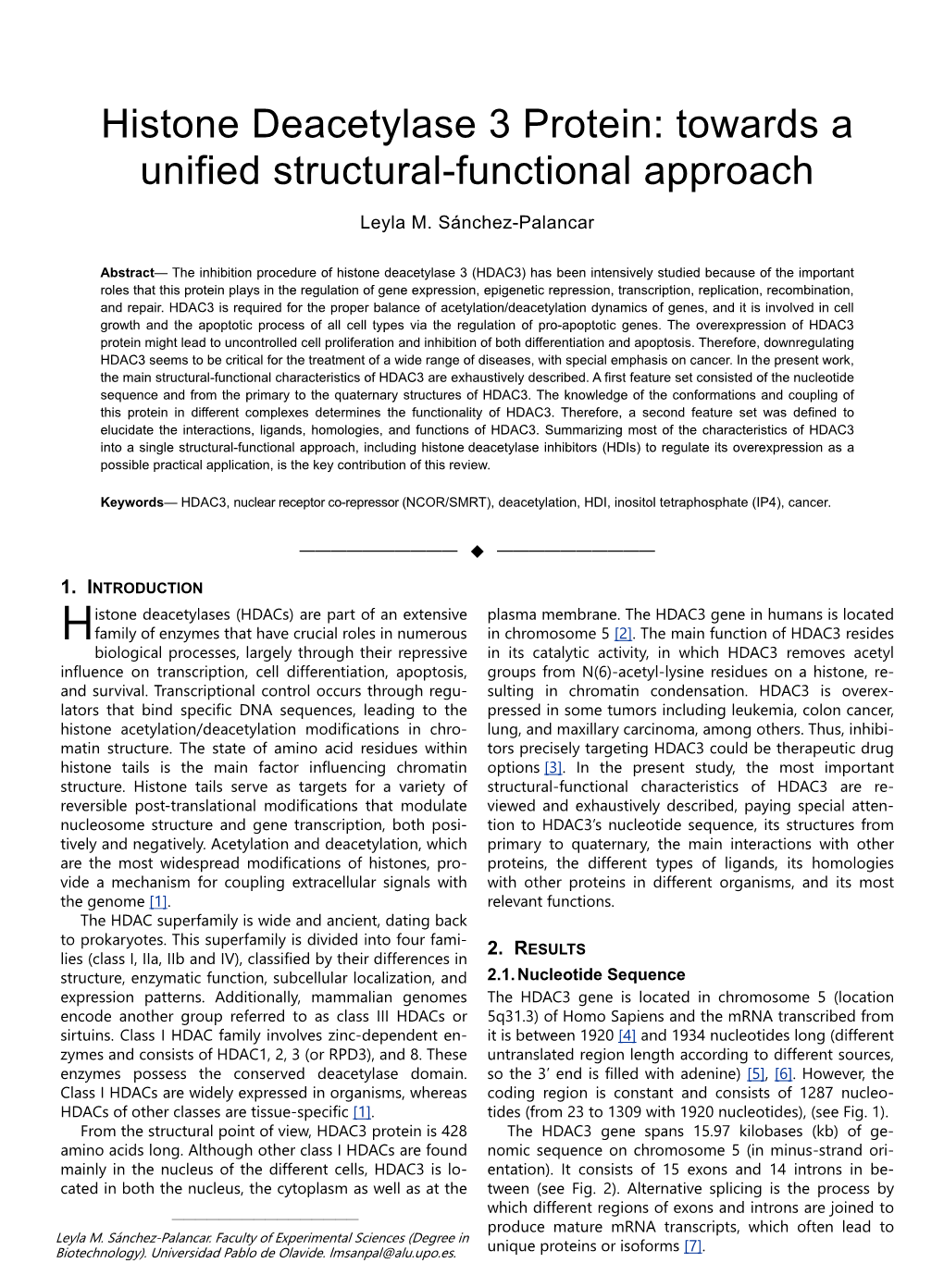 Transaction / Regular Paper Title