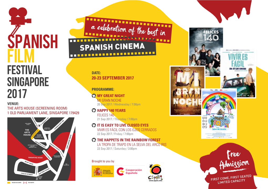 SPANISH CINEMA Free Admission