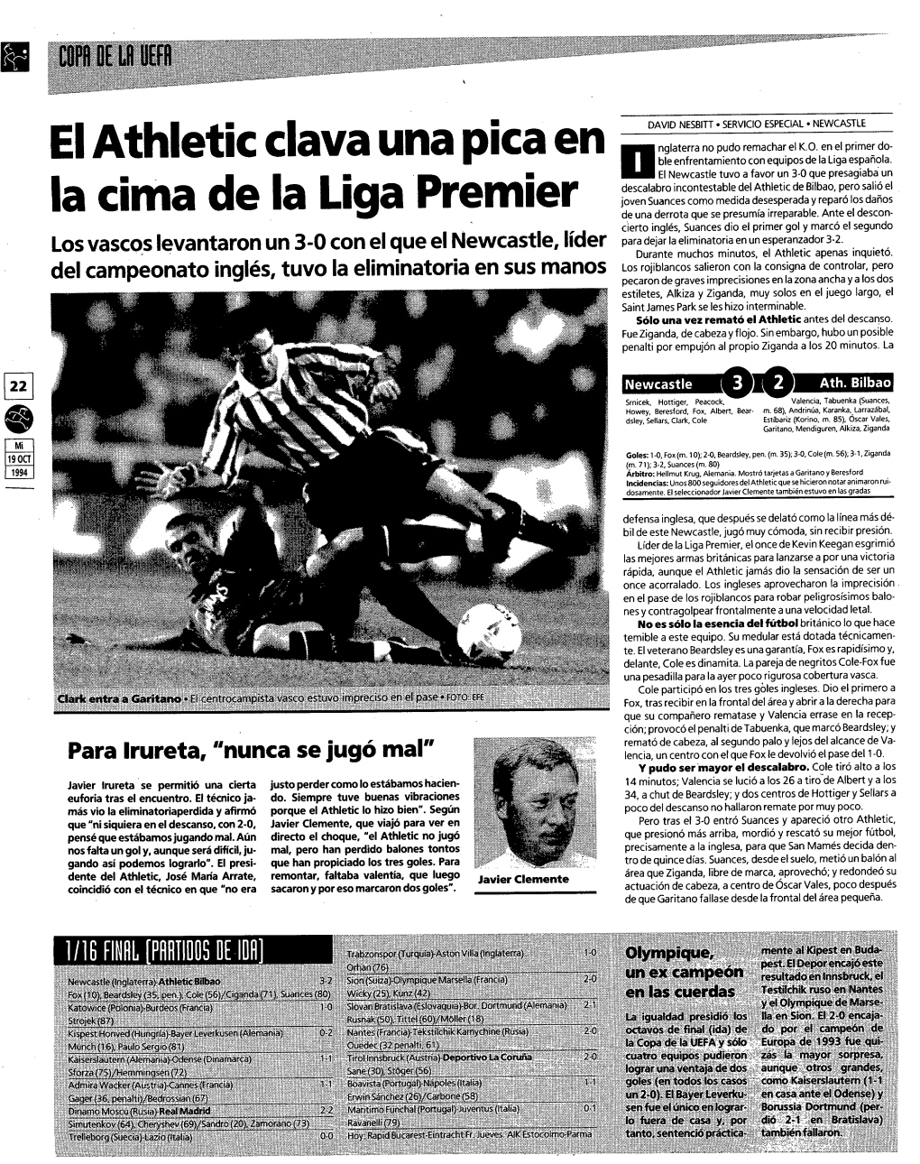 El Athletic Clava Una Pica En La Cima De La Liga Premier