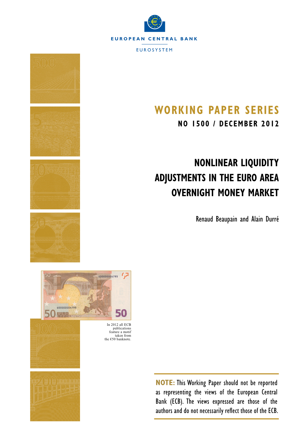 Nonlinear Liquidity Adjustments in the Euro Area Overnight Money Market