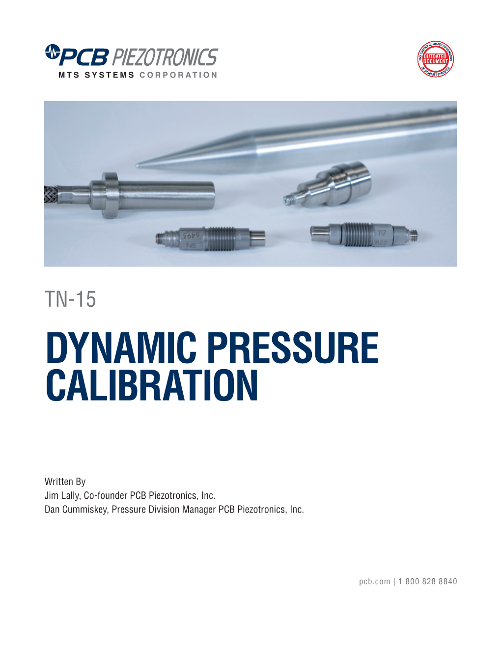 Dynamic Pressure Calibration