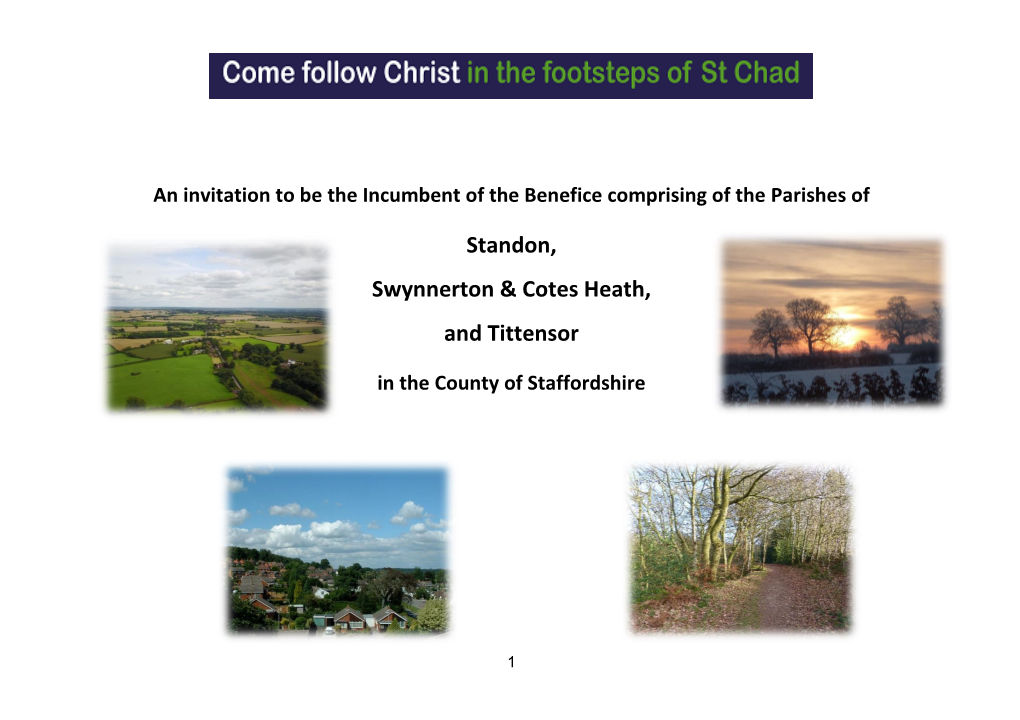 Standon, Swynnerton & Cotes Heath, and Tittensor