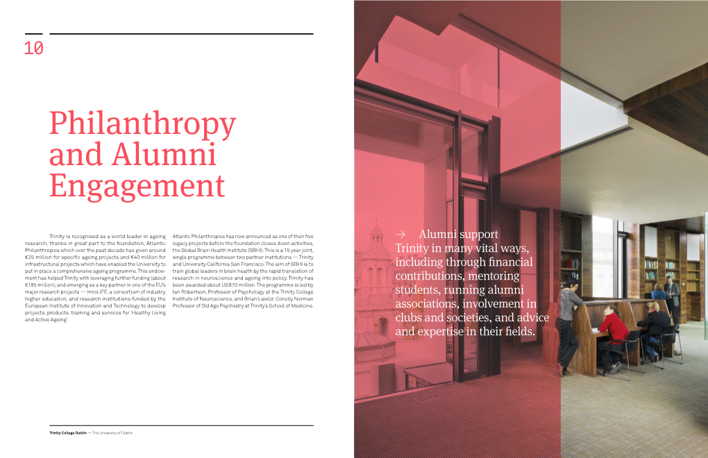 Philanthropy and Alumni Engagement