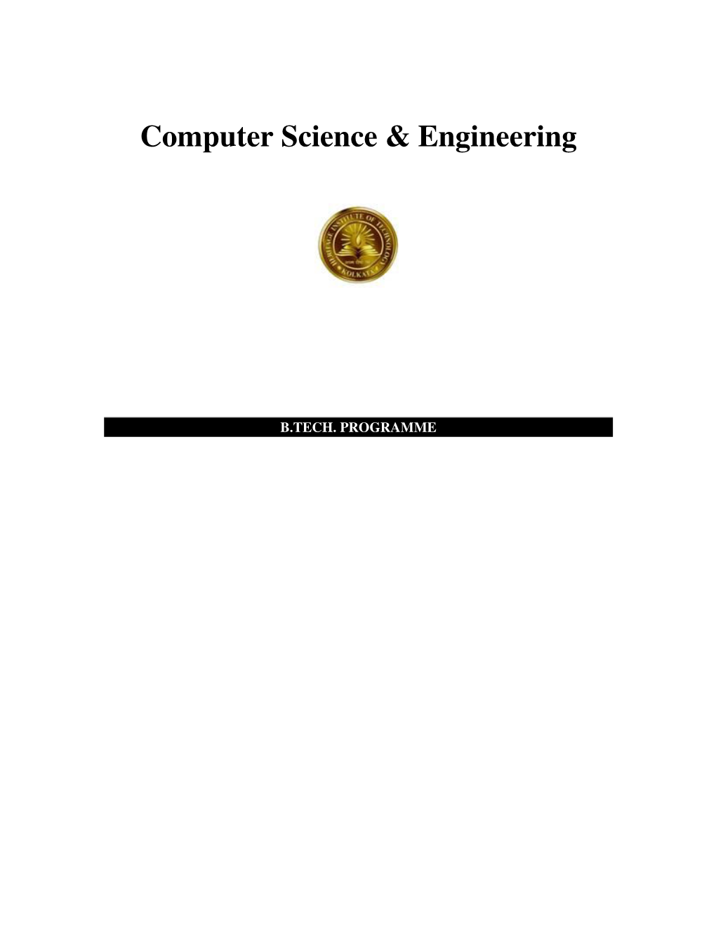 Computer Science & Engineering