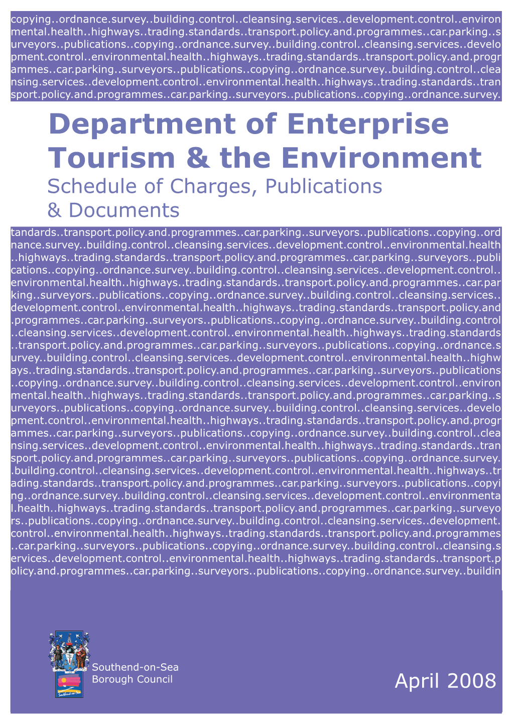 Department of Enterprise Tourism & the Environment