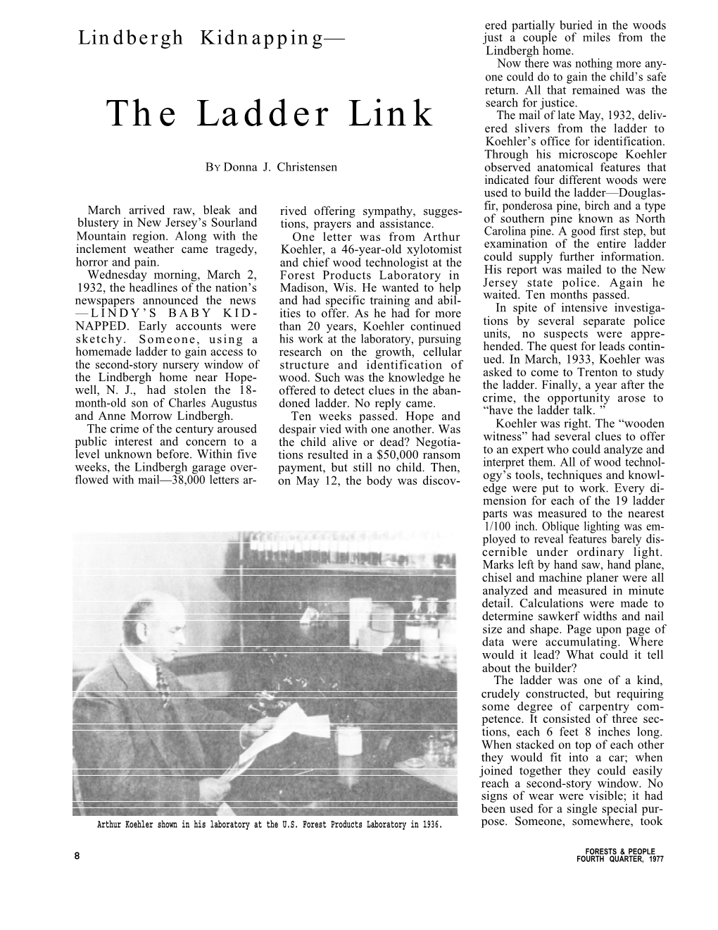 Lindbergh Kidnapping— Just a Couple of Miles from the Lindbergh Home