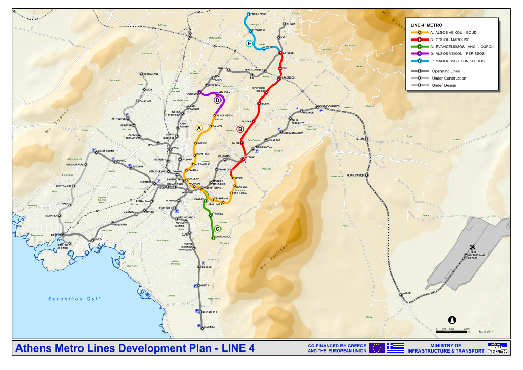 Athens Metro Lines Development Plan - LINE 4 and the EUROPEAN UNION INFRASTRUCTURE & TRANSPORT