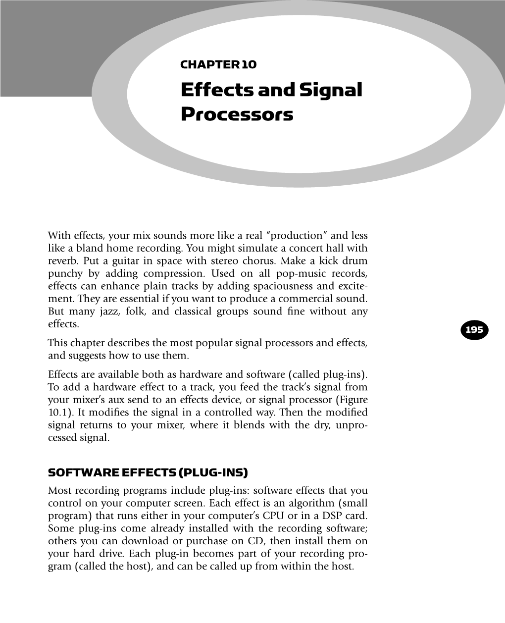 Effects and Signal Processors