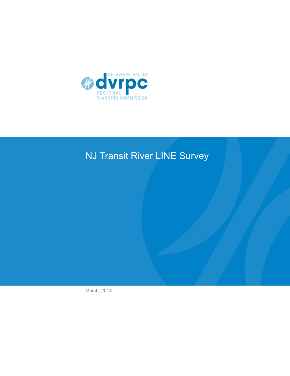 NJ Transit River LINE Survey
