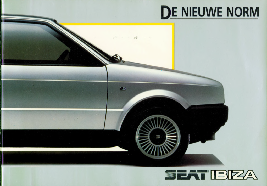 Seat Ibiza Stelt De Normen in De Autotechniek Van D De Jaren 90