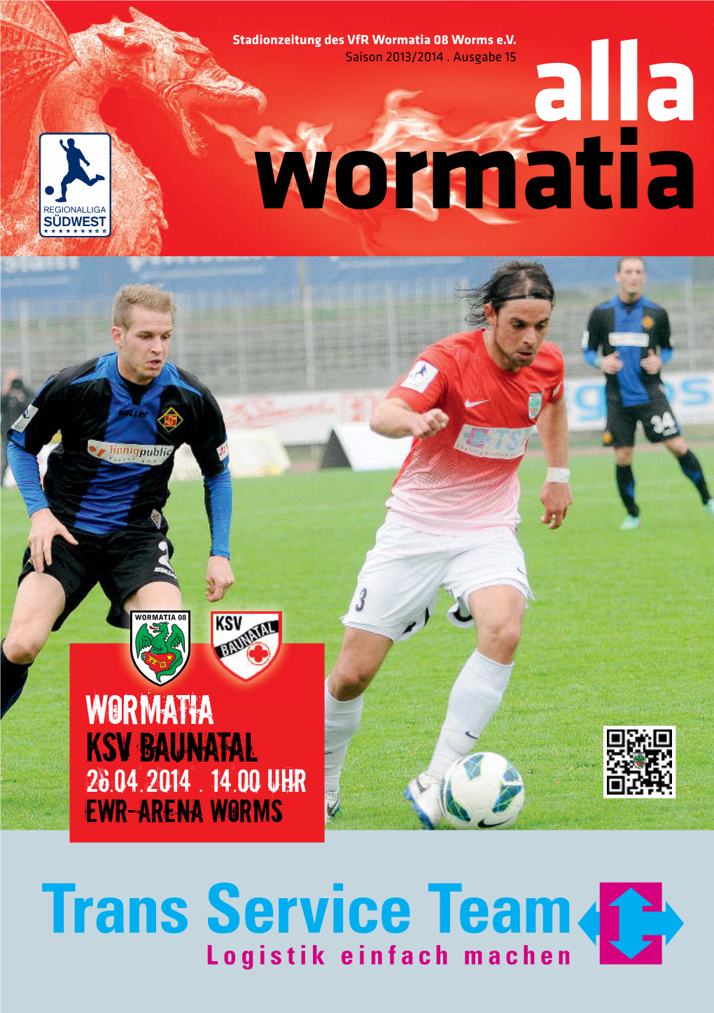 Wormatia Ksv Baunatal 26.04.2014